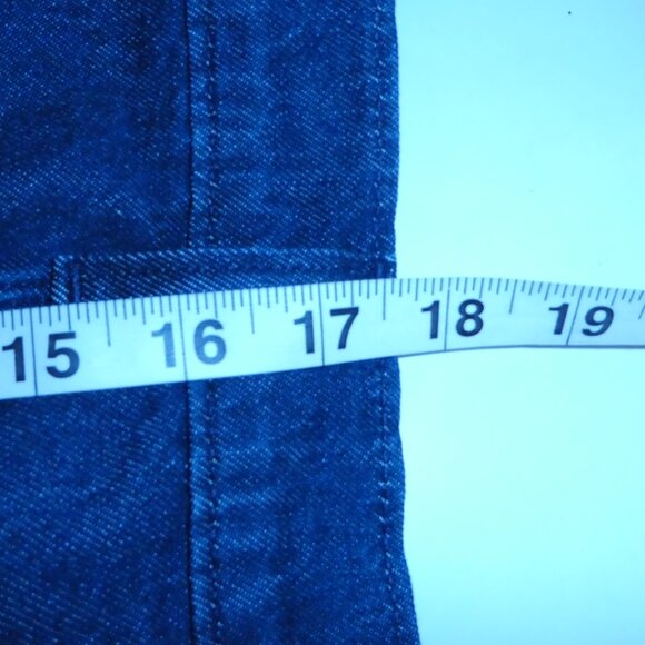 GAP Mid Rise 90s Loose Carpenter Jeans - Dark Indigo - Picture 9 of 11